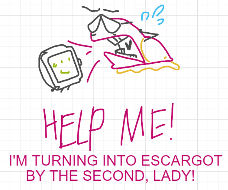 A panel from Running Duos, episode four of the Board Boards object show by Furretwalk/WalkingFurret.